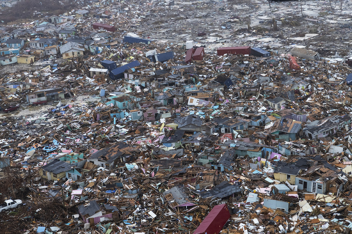devastation caused by hurricane